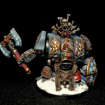 Space wolves dreadnought by ultramike1980