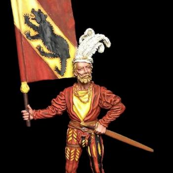 Bernese standard bearer, XVI century by Dartt