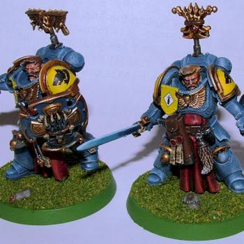 Space Wolf Bladeguard Veterans by Karhedron