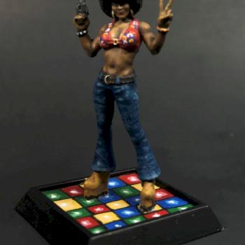 Noxy Brown, Bombshell Miniatures by Chris Larrabee