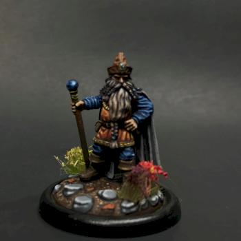 Dwarf Mage by Chris Larrabee