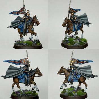 Rivendell Knight with banner by Elrond8