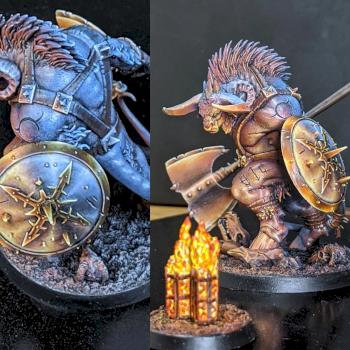 Minotaur by PaintingSoule