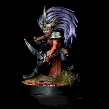 daughters of khaine by Minimonsterpaints