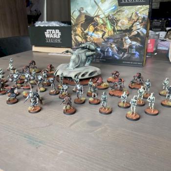 Star Wars droid army by davve