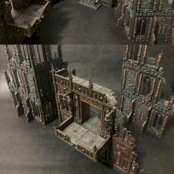 Warhammer 40k Terrain Set by Milosz Wojtasik