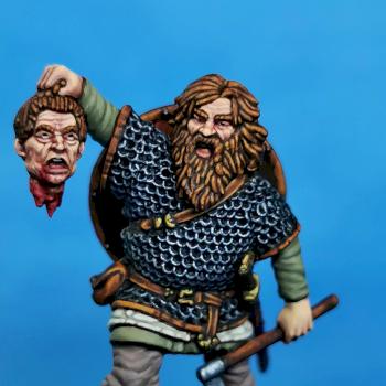 Victrix Ltd Viking Warrior 28mm. by jibster