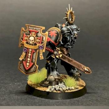 Black Templar Primaris Sword Brother by Bartolomeus777