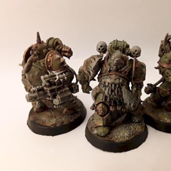 Plague Marines by Medinita