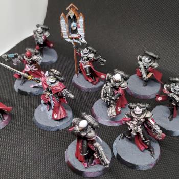 Sisters of Battle sisters squad + Canoness by Smutny Klaun