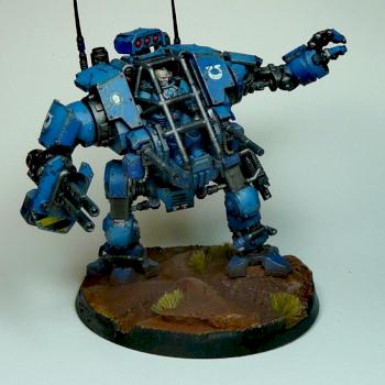 Ultramarine Invictor Warsuit by RAFF