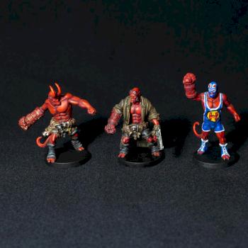 Hellboys by darkrealm-miniatures