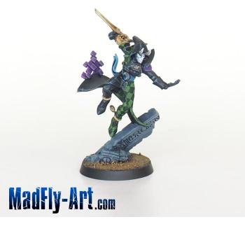 Harlequin Solitaire by MadFlyArtStudio