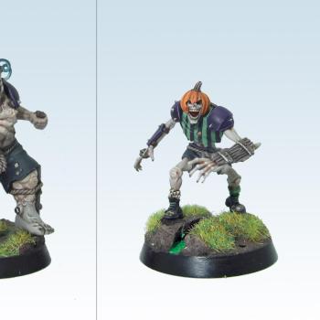 Necromantic Bloodbowl Team 01 by Haemogoblin