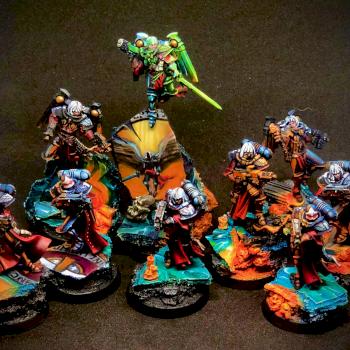 Sisters of Battle army, stage I. by N4M3Z