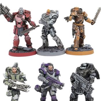 Survivors for the base game of Zombicide Dark Side by dansub