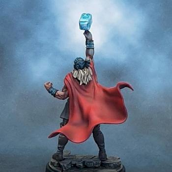 Mighty Thor, God of Thunder by Chema Beja