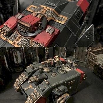Deathwatch Vehicles Diorama Set by Milosz Wojtasik