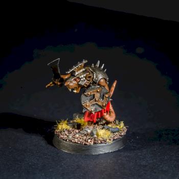 Skaven Clanrat Clawleader by the_secret_paintbrush