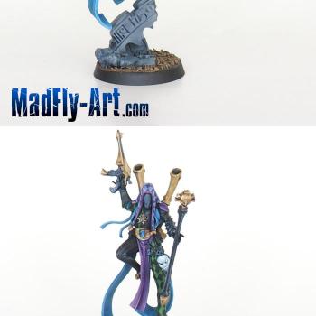 Harlequin Shadowseer 2 by MadFlyArtStudio