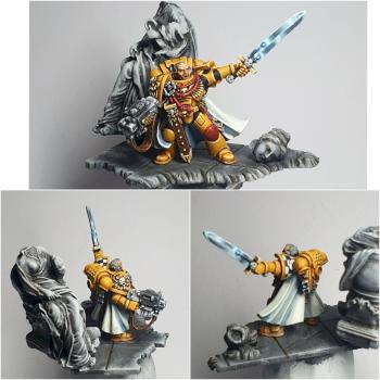 Lamenters 3rd company captain by Alex Proenza
