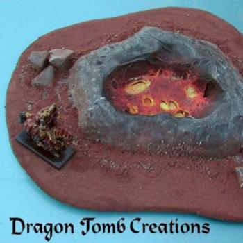 Lava Pool Chaos Terrain by DragonTombCreations