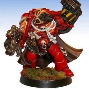 Games Day 1999 Space Marine Captain Blood Angels by Rocky Rulz