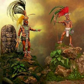 Maya Warriors by alex lopez