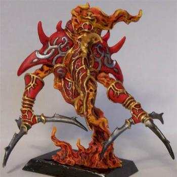 Fire Elemental by fizzerchris