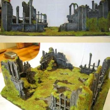ruined building by Elvencaptain