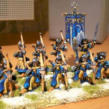 Arqueros de Saphery/Hihg elves Saphery archers by juza