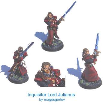Inquisitor Lord Julianus (based on Tyrus, Covenant, Eisenhorn) by MagosGorlov