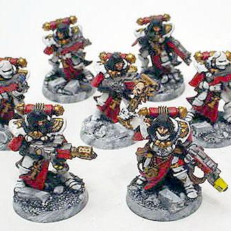 Sisters of battle squad by corbulo40
