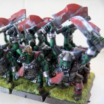 Orc Swordsmen unit by SilverBreeze