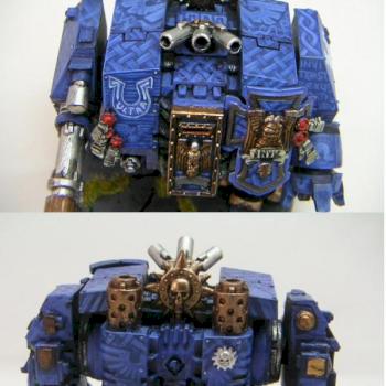 ultramarine dreadnought. by demonherald