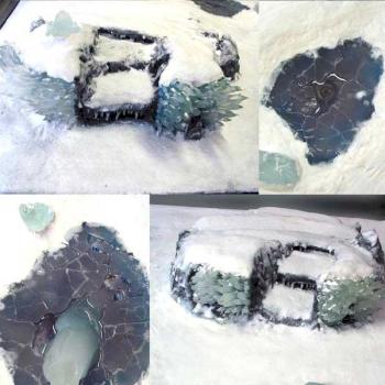 Helldorado - table de glace / ice game table. by Manumilitari