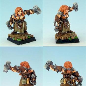 Magda Mintsilver, Female Dwarf by phael_minis