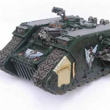 Land Raider DA by Kassnain