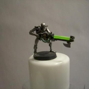 Necron Warrior by KASRKIN