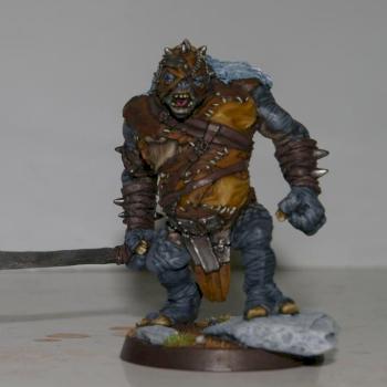 Troll from LoTR by Steve D