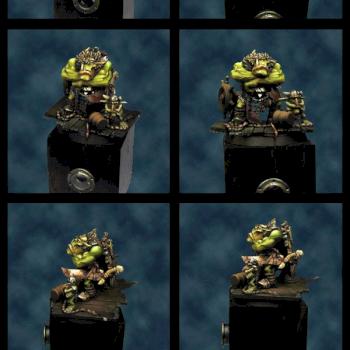 wrecked ork - special edition miniature by Mitic0
