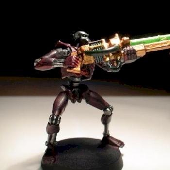 Necron Warrior by Arithorn
