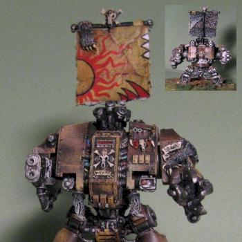 Desert Dogs Dreadnought III with Multi-Melta by sLAYyOURiDOLS