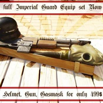 Death korps of krieg lasgun finished by Pizzasemmel