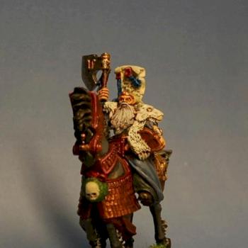 ulric of priest with elf's horse by dingo
