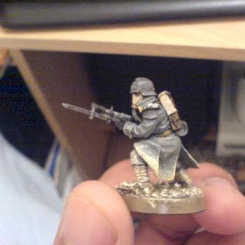 Death korps of Krieg Infantry man by Gunner
