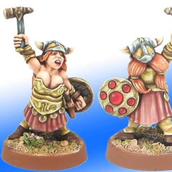Hasslefree Dwarf Woman by redzed