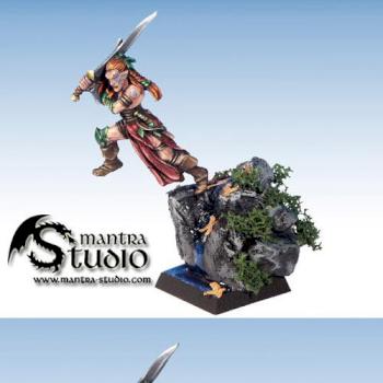 WOOD ELVES Wardancer by MantraStudio