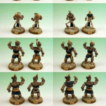 Khemri Bloodbowl team by ptdesignstudio