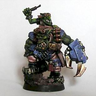 Ork kommando nob by MicenuS